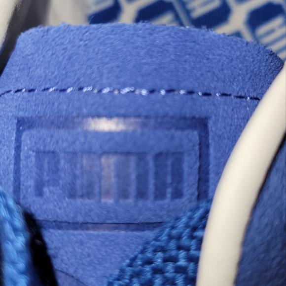 NEW Puma Palermo Lace Up Men's Blue Casual Sneakers Size 10.5 - Picture 9 of 12